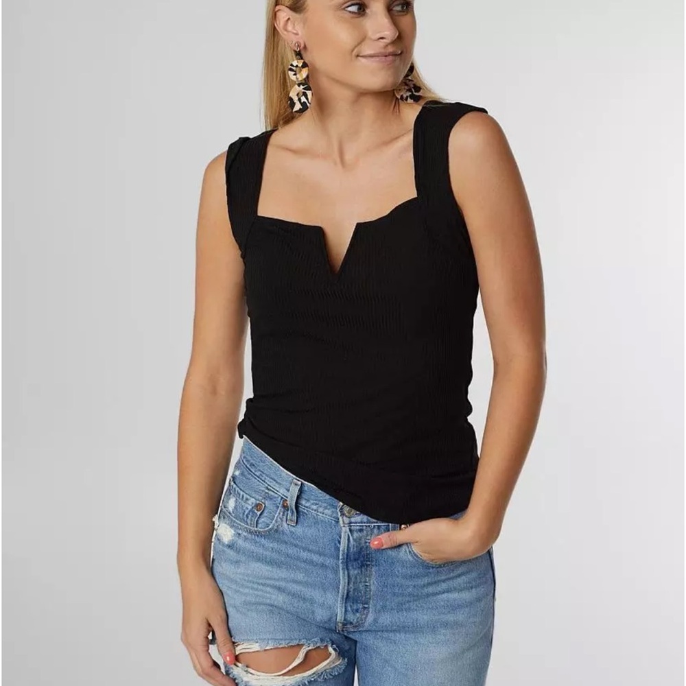 Willow & Root Black Women's Tank Top